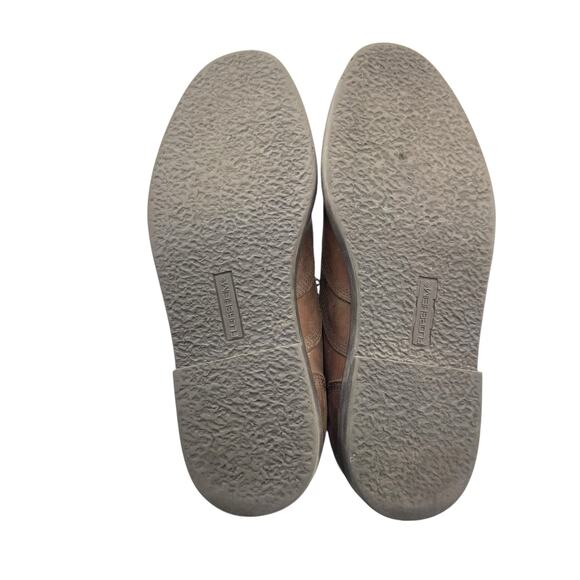 Florsheim Brown Roughout Suede Round Toe Lace Up Wingtip Oxford Dress Shoes - Picture 10 of 10